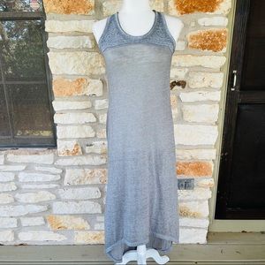 Athleta Gray Sunstone High-Low Dress Swim Coverup